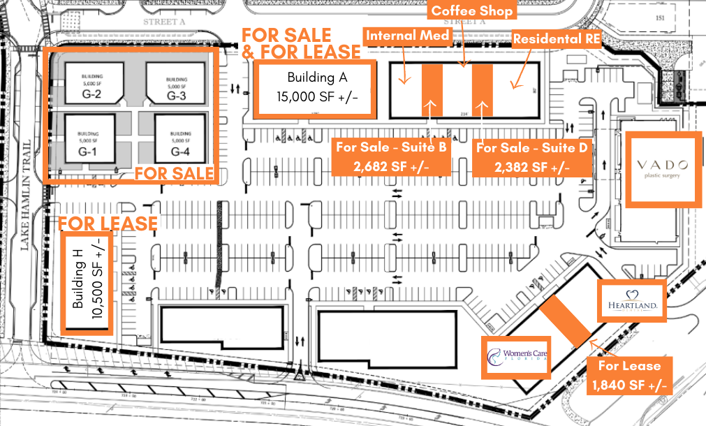 17075 Porter Rd, Winter Garden, FL à louer Plan de site– Image 1 sur 1