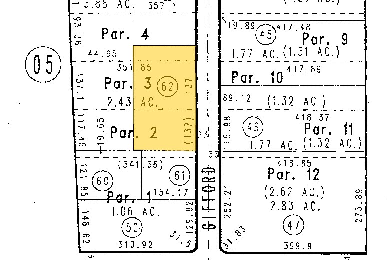 766-776 S Gifford Ave, San Bernardino, CA à louer - Plan cadastral – Image 3 sur 3