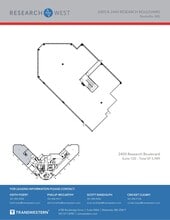 2400 Research Blvd, Rockville, MD à louer Plan d’étage– Image 2 sur 2