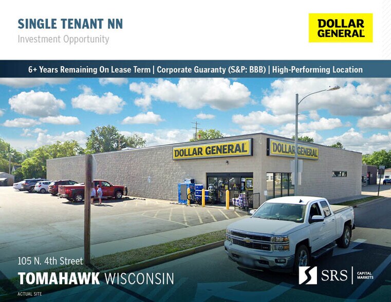 105 N 4th St, Tomahawk, WI à vendre - Photo de l’immeuble – Image 1 sur 5