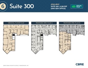2865 Siena Heights Dr, Henderson, NV à louer Plan d’étage– Image 1 sur 1