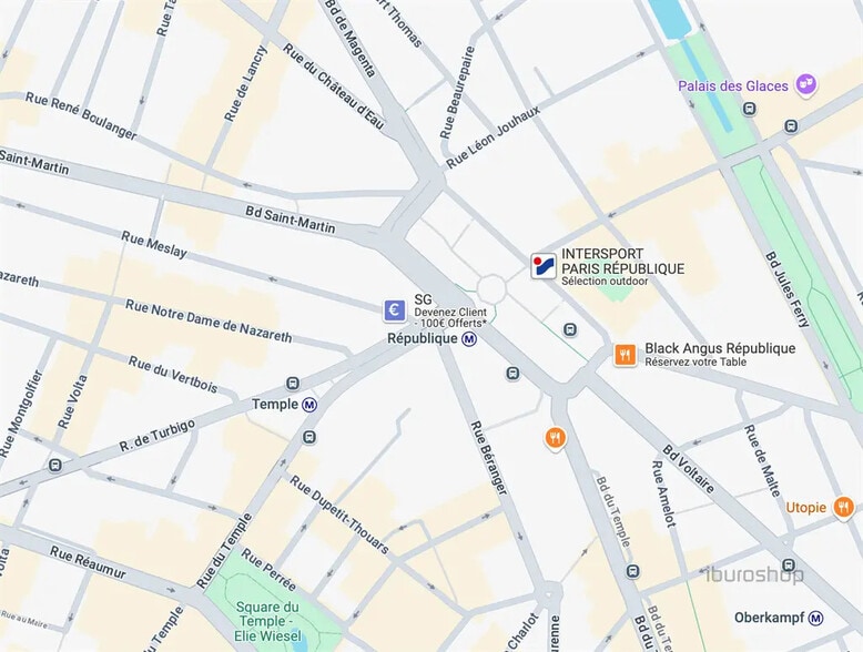 Local commercial dans Paris à louer - Photo de l’immeuble – Image 3 sur 3