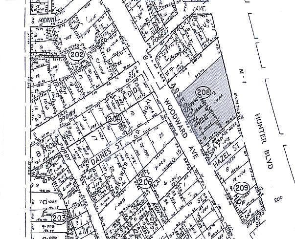 401-411 S Old Woodward Ave, Birmingham, MI à louer - Plan cadastral – Image 3 sur 26