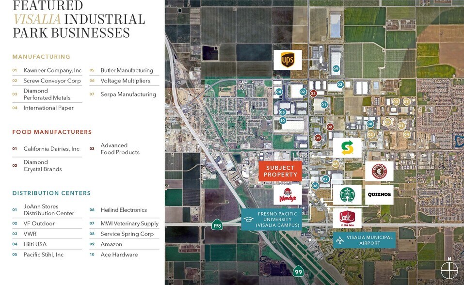 NWC Plaza & Hurley, Visalia, CA à vendre - Photo de l’immeuble – Image 3 sur 5