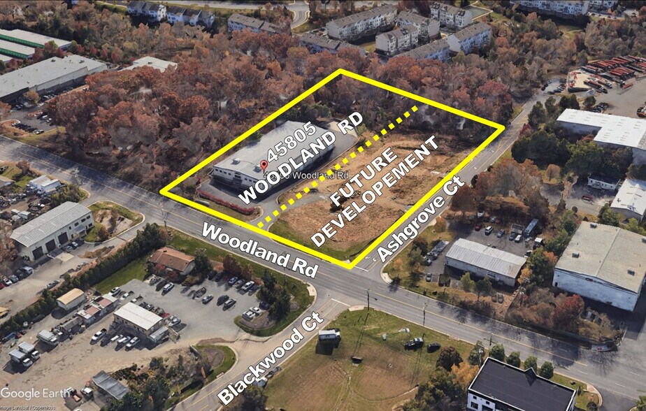45805 Woodland Rd, Sterling, VA à vendre - Aérien – Image 1 sur 6
