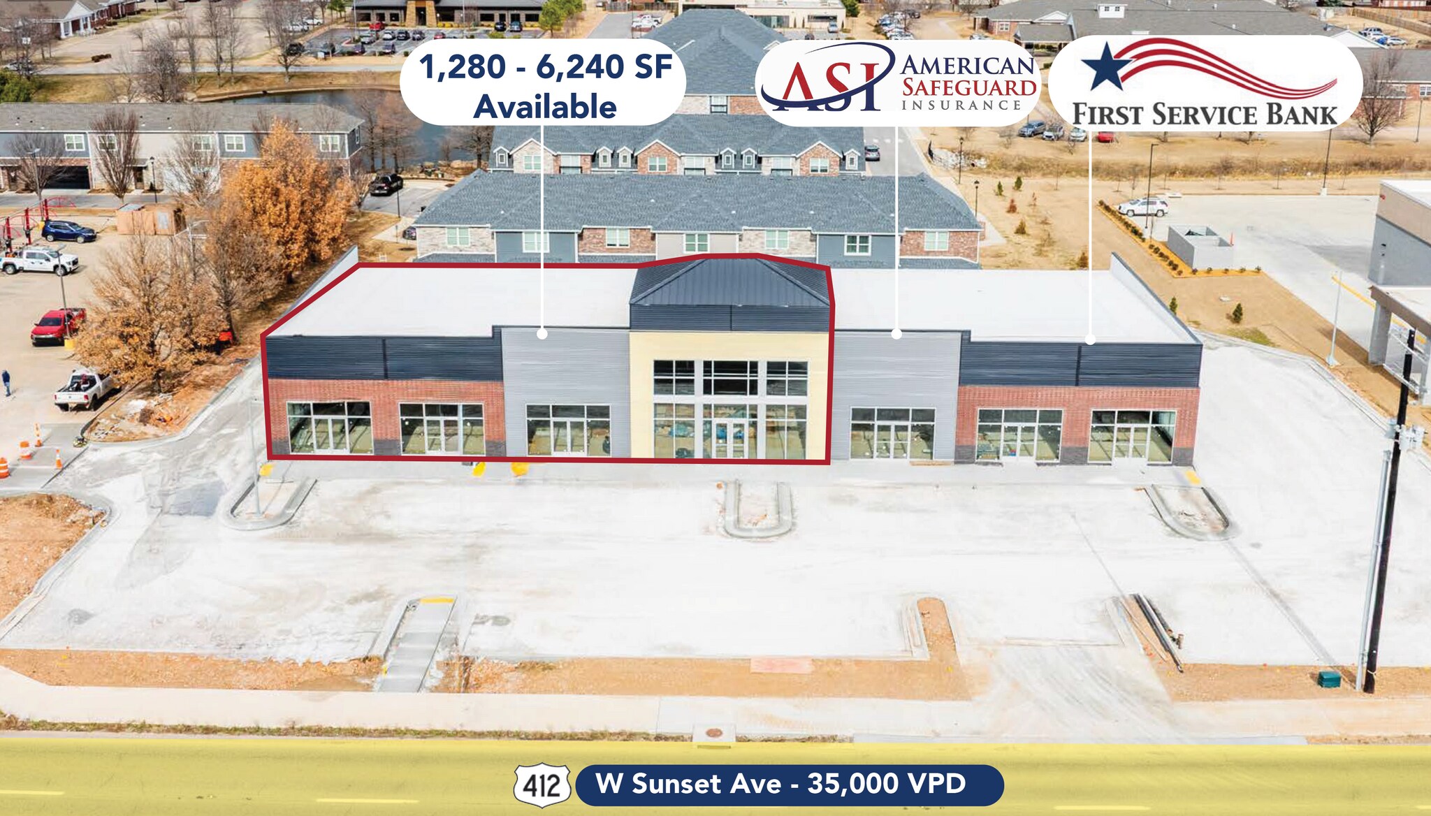 6522 Sunset ave, Springdale, AR à louer Photo de l’immeuble– Image 1 sur 6