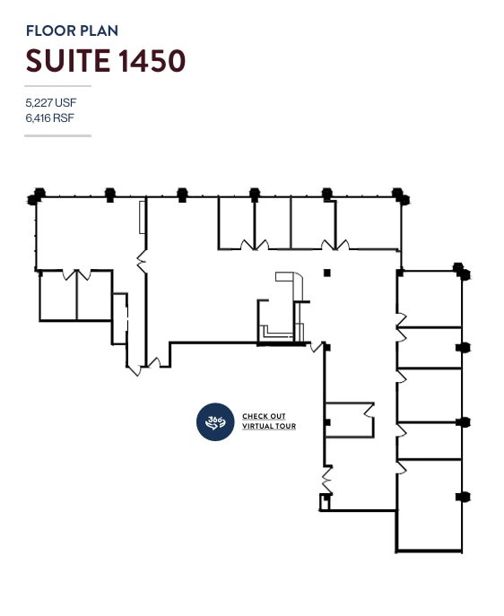 6430 W Sunset Blvd, Los Angeles, CA à louer Plan d’étage– Image 1 sur 1