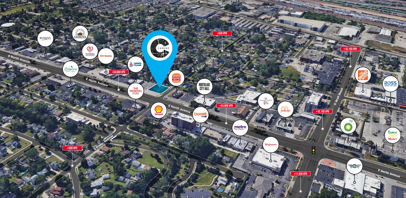 101 E North Ave, Northlake, IL à louer Photo de l’immeuble– Image 1 sur 3