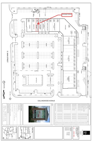 3606 E Main St, Whitehall, OH à louer - Plan de site – Image 3 sur 3