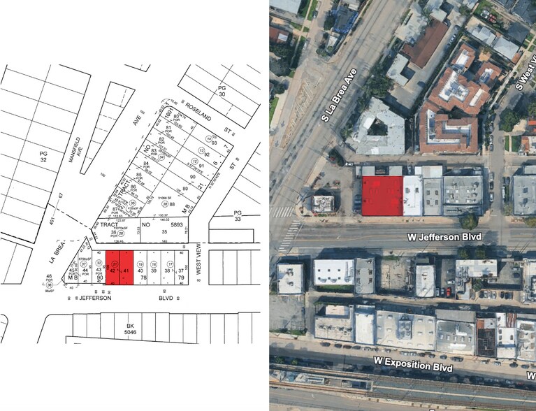 5055 W Jefferson Blvd, Los Angeles, CA à vendre - Aérien – Image 2 sur 7