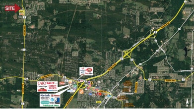 15506 Highway 5, Cabot, AR - VUE AÉRIENNE  vue de carte
