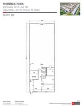 930-940 N Belt Line Rd, Irving, TX à louer Plan de site– Image 1 sur 1