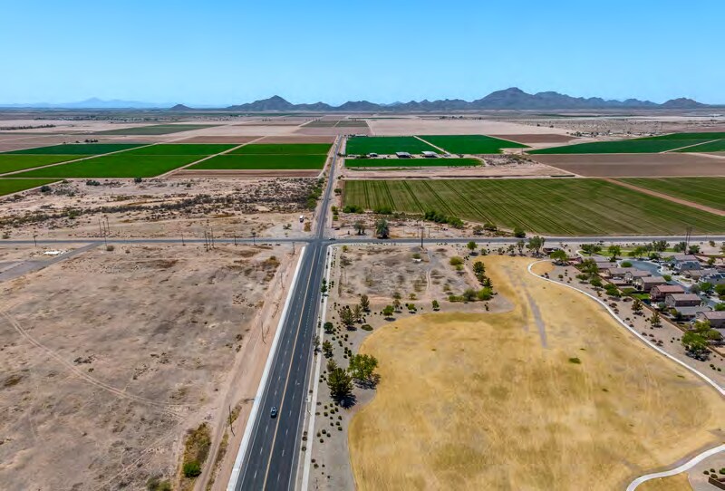NEC Skousen Road & Coolidge Avenue, Coolidge, AZ à vendre - Aérien – Image 3 sur 8