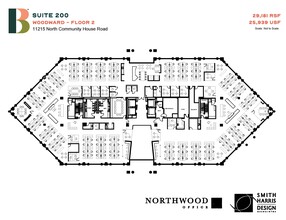 11215 N Community House Rd, Charlotte, NC à louer Plan d’étage– Image 1 sur 1