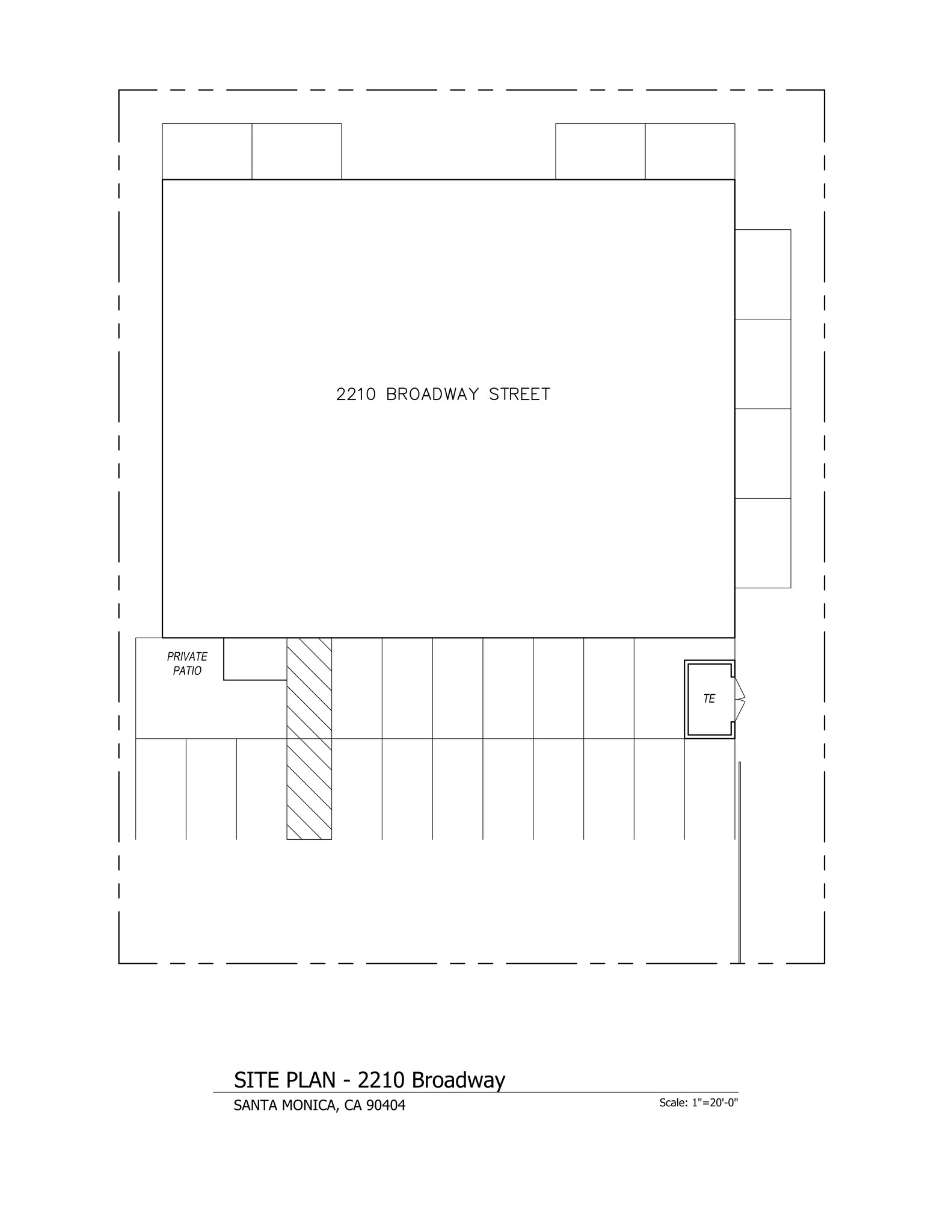 2210 Broadway, Santa Monica, CA à louer Plan de site– Image 1 sur 54