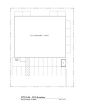 2210 Broadway, Santa Monica, CA à louer Plan de site– Image 1 sur 54