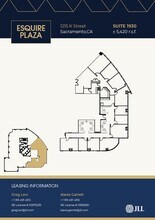 1213-1215 K St, Sacramento, CA à louer Plan d’étage– Image 1 sur 1