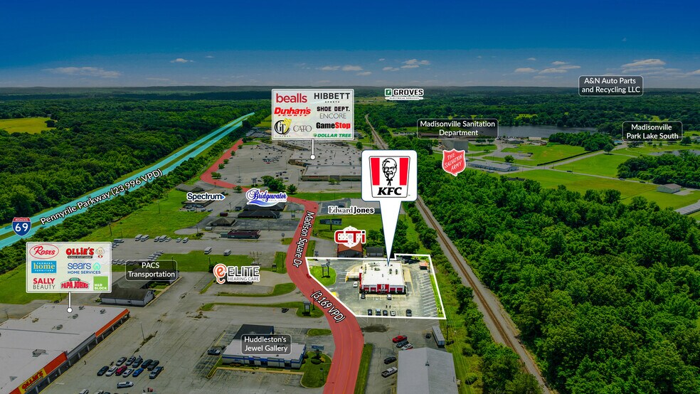 197 Madison Square Dr, Madisonville, KY à vendre - Photo de l’immeuble – Image 3 sur 5