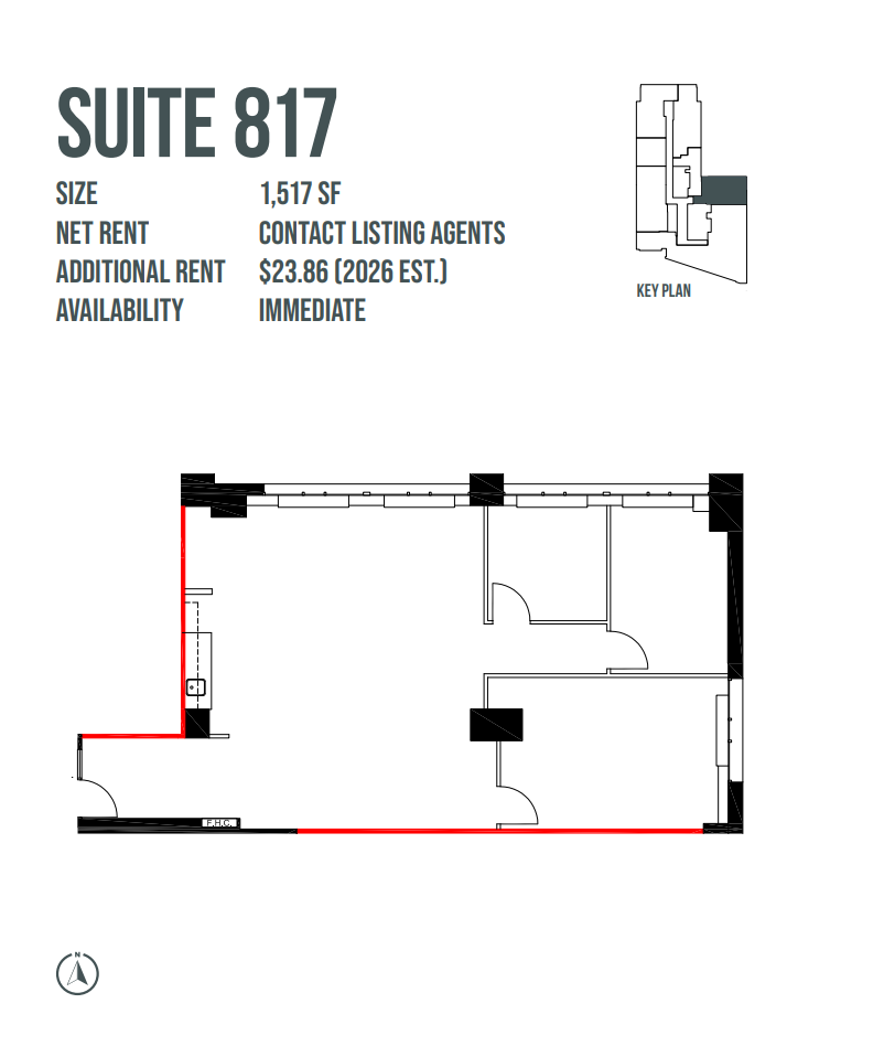 2 Carlton St, Toronto, ON à louer Plan d’étage– Image 1 sur 1