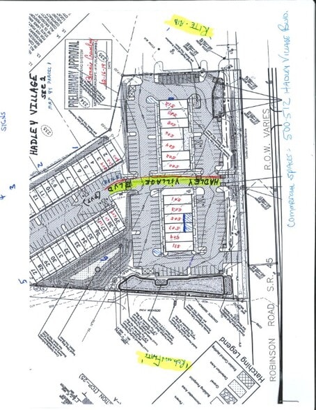 500-512 Hadley Village Blvd, Old Hickory, TN à vendre - Plan de site – Image 2 sur 23