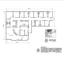 4818-4978 N Adams Rd, Oakland Township, MI à louer Plan d’étage– Image 2 sur 2