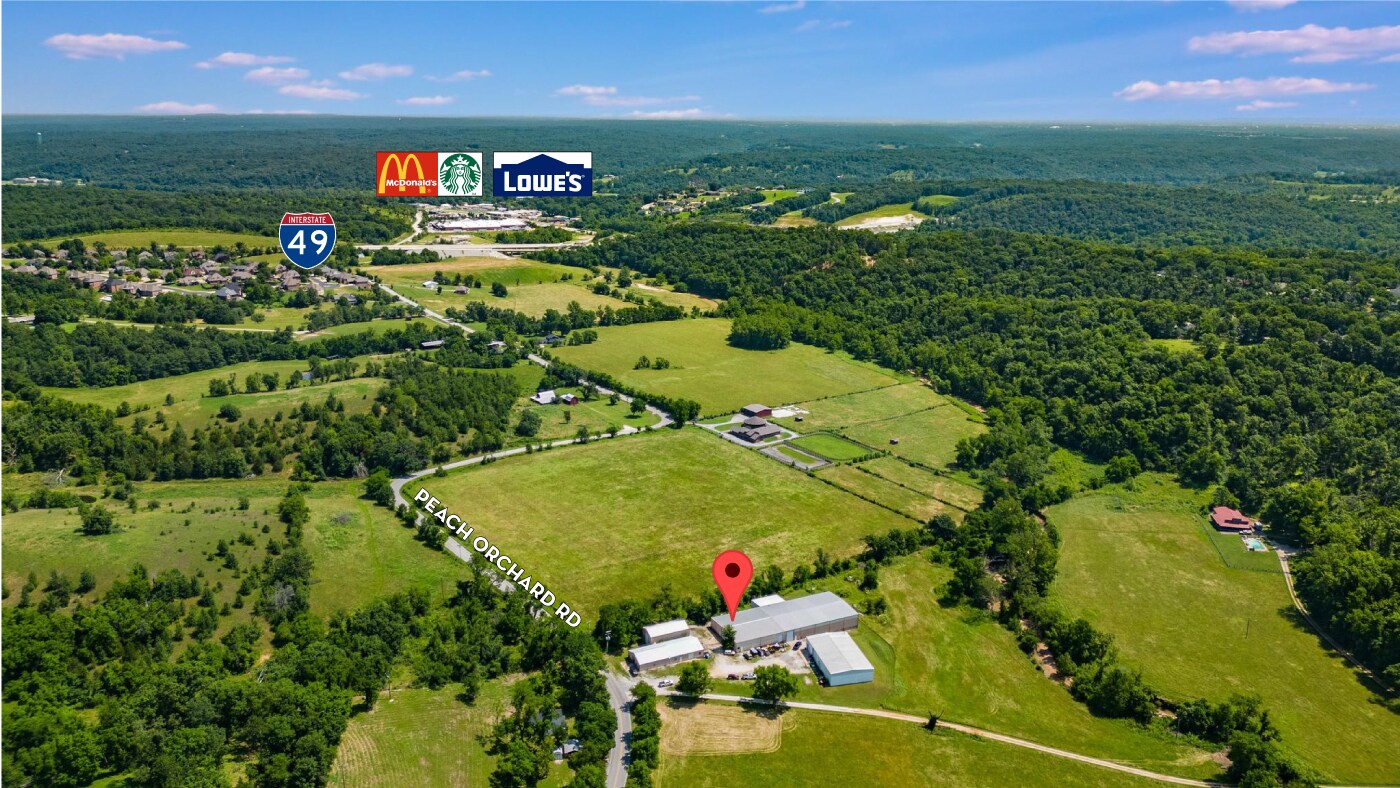 12182 Peach Orchard Rd, Bentonville, AR à vendre Photo principale– Image 1 sur 26