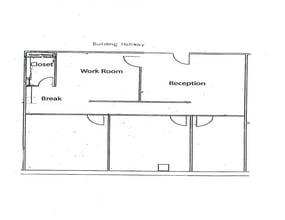 1330 E 8th St, Odessa, TX à louer Plan d’étage– Image 1 sur 1
