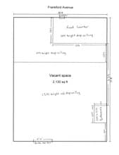 8799 Frankford Ave, Philadelphia, PA à louer Plan de site– Image 1 sur 5