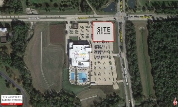 SWC Barker Cypress Rd. & Jarvis Rd, Cypress, TX - VUE AÉRIENNE  vue de carte