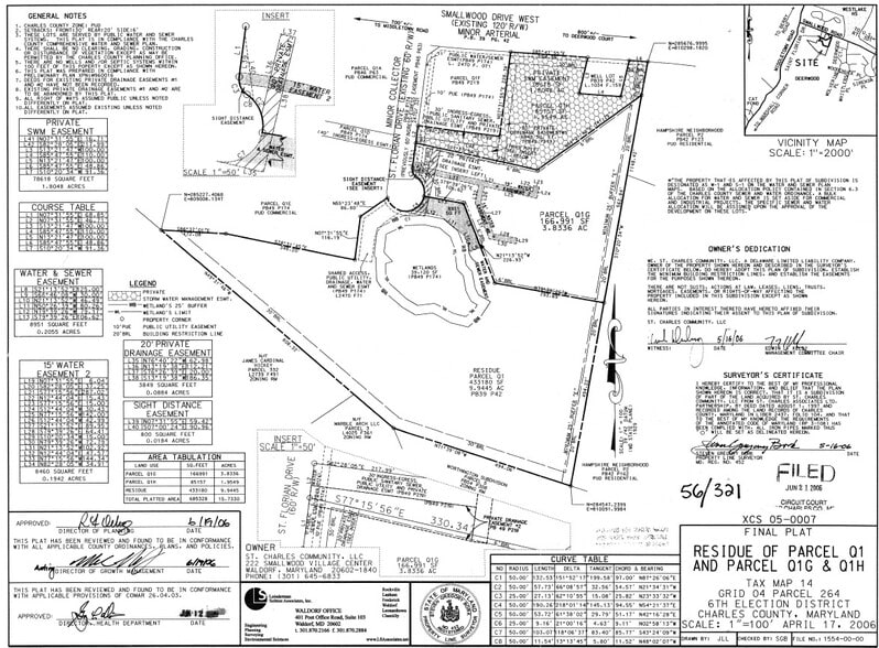 St. Florian Dr, Waldorf, MD à vendre - Plan cadastral – Image 2 sur 2