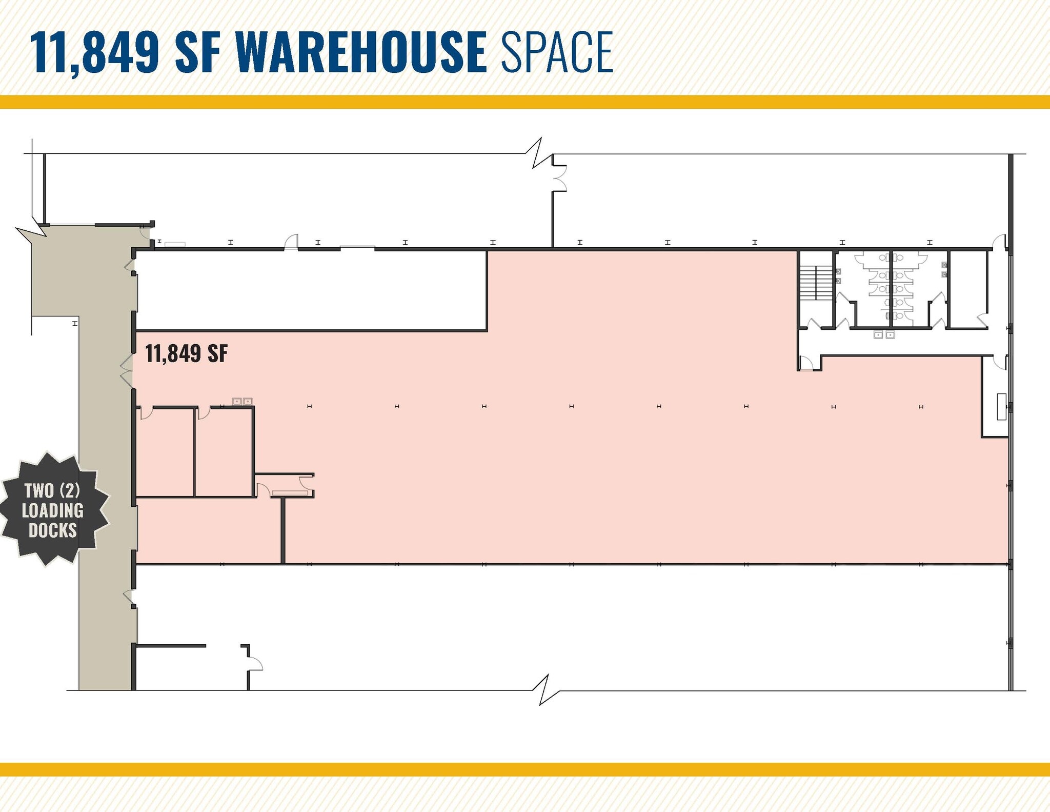 6801 Eastern Ave, Baltimore, MD à louer Plan d’étage– Image 1 sur 1