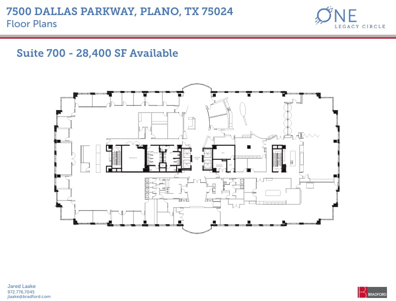 7500 Dallas Pky, Plano, TX à louer Plan d’étage– Image 1 sur 1