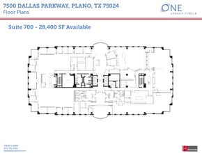 7500 Dallas Pky, Plano, TX à louer Plan d’étage– Image 1 sur 1