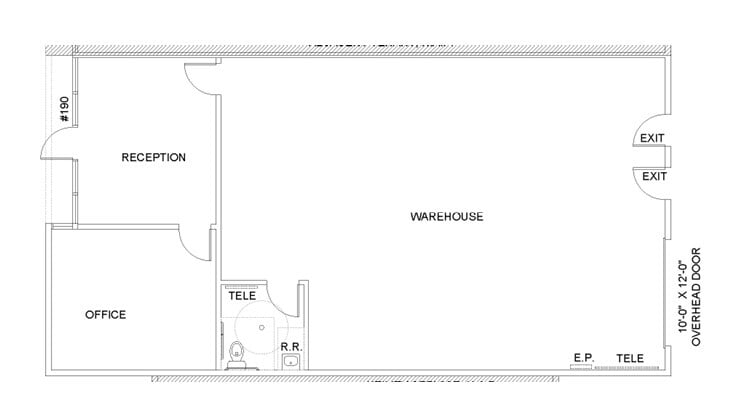 4345 N Corporate Center Dr, North Las Vegas, NV à louer Plan d’étage– Image 1 sur 1