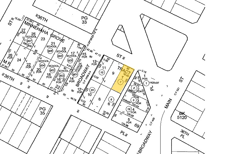 118 W 36th St, Los Angeles, CA à vendre - Plan cadastral – Image 3 sur 3