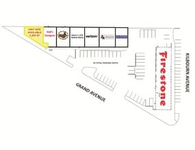 4435 W Grand Ave, Chicago, IL à louer Plan de site– Image 2 sur 2