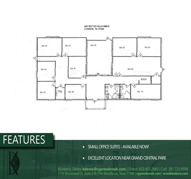 945 Sgt. Ed Holcombe Blvd S, Conroe, TX à louer - Photo de l’immeuble – Image 2 sur 5