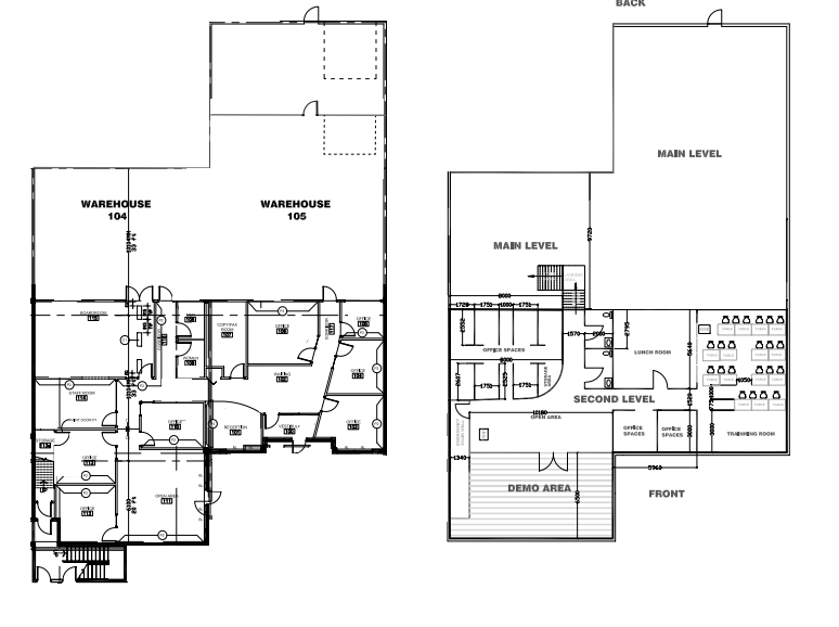 90 Freeport Blvd NE, Calgary, AB à louer Plan d’étage– Image 1 sur 1