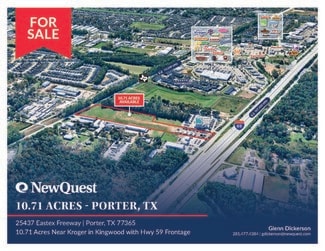 Plus de détails pour 25475 Eastex Fwy, Porter, TX - Terrain à vendre