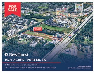 Plus de détails pour 25475 Eastex Fwy, Porter, TX - Terrain à vendre