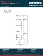 11200-11248 Wilcrest Green Dr, Houston, TX à louer Plan de site– Image 1 sur 1