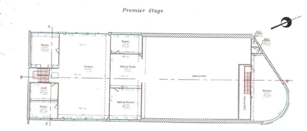 Local d’activités dans Bouguenais à louer - Plan d’étage – Image 3 sur 3