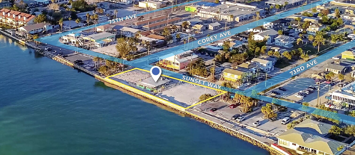 7308 Sunset Way, Saint Pete Beach, FL à vendre Photo principale– Image 1 sur 26