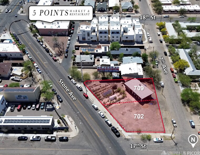 702 South Stone & 709 South 7th Ave portefeuille de 2 biens à vendre sur LoopNet.fr - Photo de l’immeuble – Image 2 sur 4