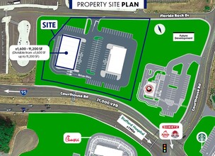 Courthouse Road & Florida Rock Drive, Stafford, VA à louer Plan de site– Image 2 sur 4