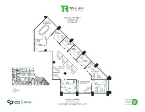 5440 Harvest Hill Rd, Dallas, TX à louer Plan d’étage– Image 1 sur 8