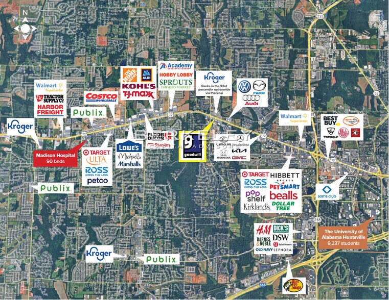 7105 Highway 72 W, Huntsville, AL à vendre - Photo de l’immeuble – Image 3 sur 5