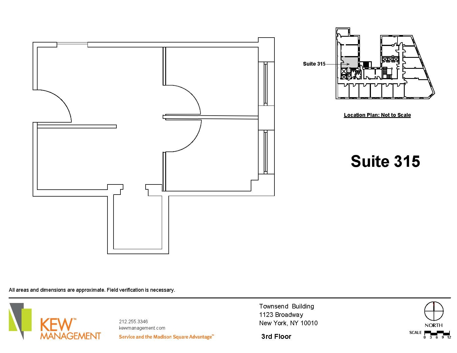 1123 Broadway, New York, NY à louer Plan d’étage– Image 1 sur 1