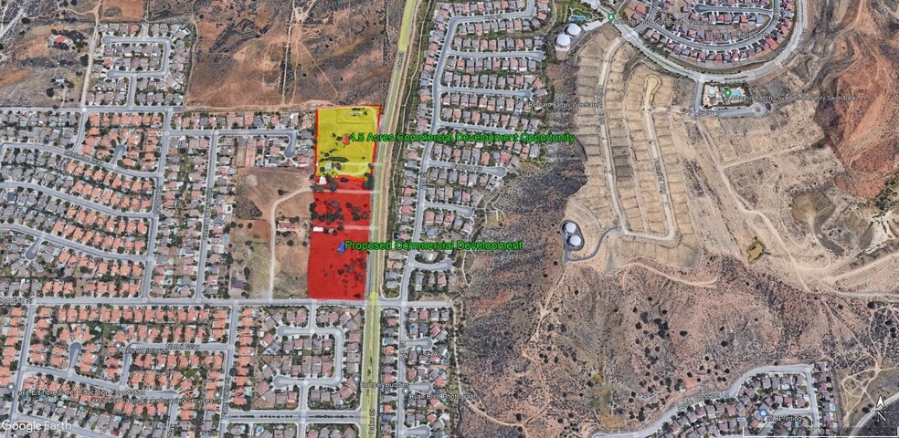28769 Lake St, Lake Elsinore, CA à vendre - Aérien – Image 2 sur 7
