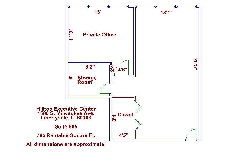 1580 S Milwaukee Ave, Libertyville, IL à louer Plan d’étage– Image 1 sur 1